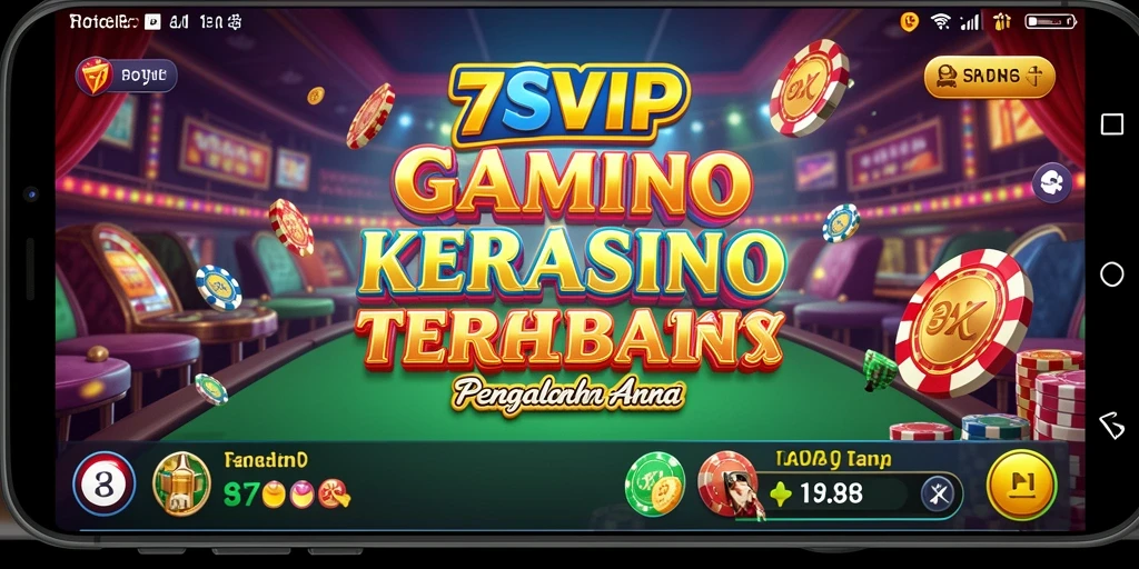 Tampilan menarik dari gameplay Kasino di 7SVIP.