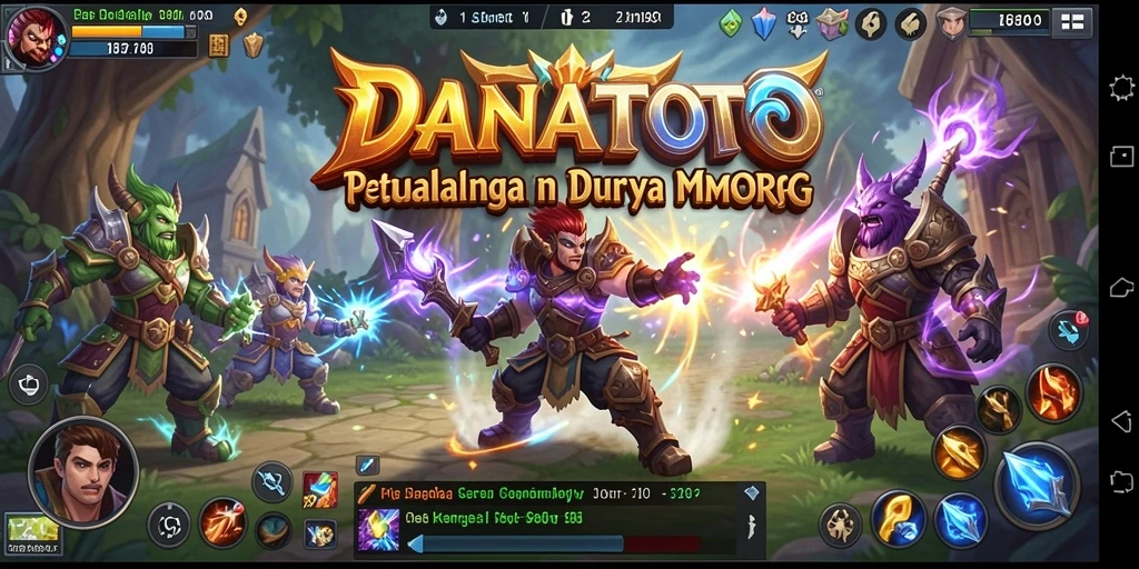 Pengalaman seru dalam permainan MMORPG dengan grafis menakjubkan.