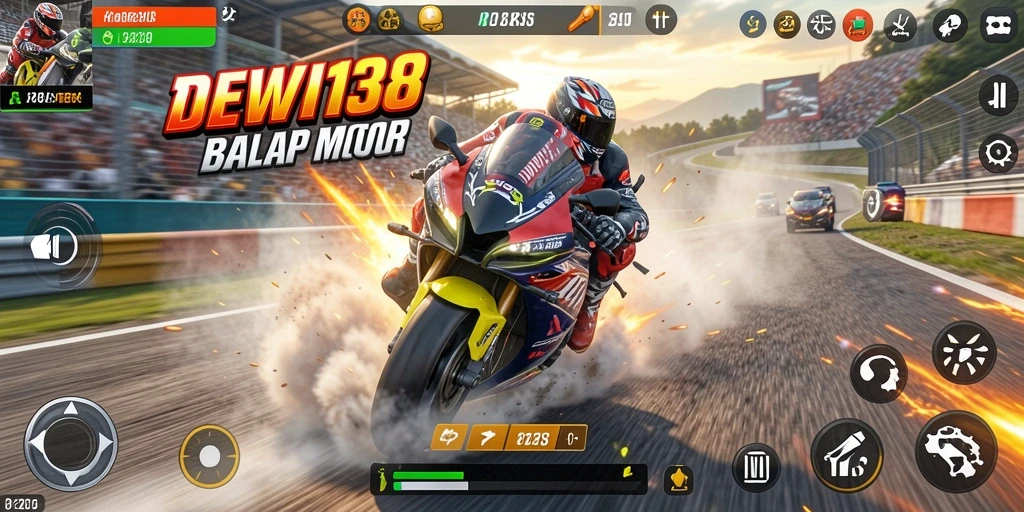 Tampilan gameplay seru dan mendebarkan dari DEWI138.
