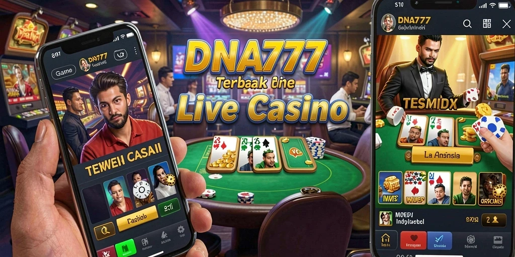 Tampilan gameplay Live Casino yang menyenangkan di DNA777.