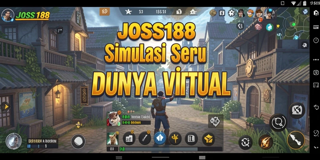Screenshot JOSS188 memperlihatkan gameplay interaktif dan dunia virtual yang memikat.