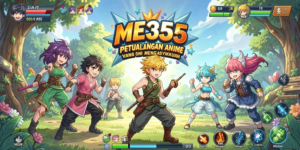 Tampilan gameplay <strong>ME355</strong> dengan aksi karakter yang mendebarkan.