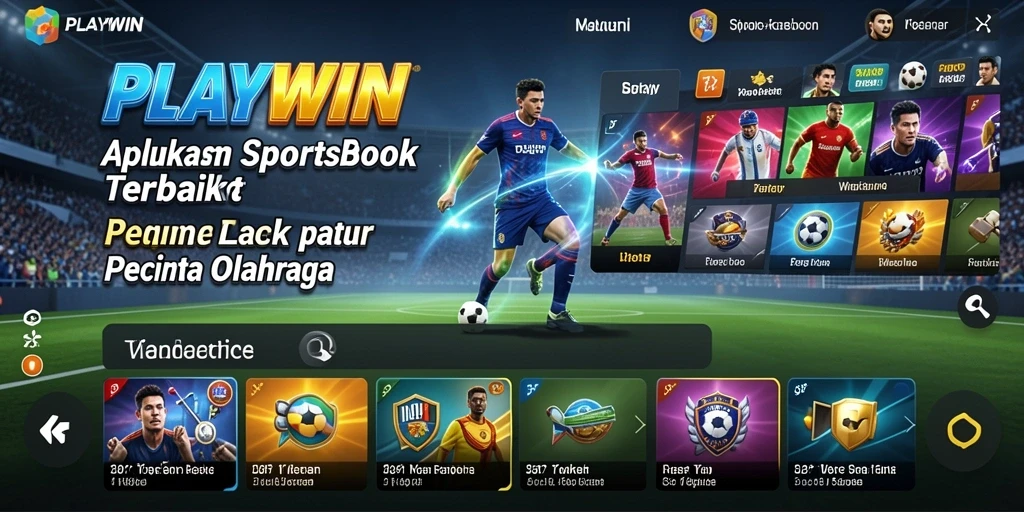 Gameplay menarik dalam aplikasi Sportsbook PLAYWIN.