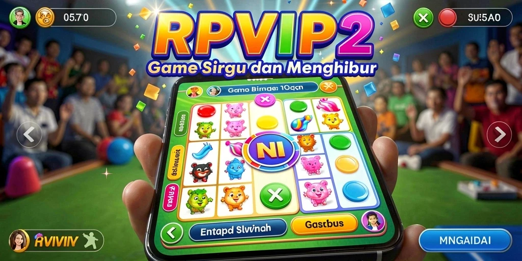 Tampilan gameplay RPVIP2 yang mengasyikkan saat bermain Bingo.