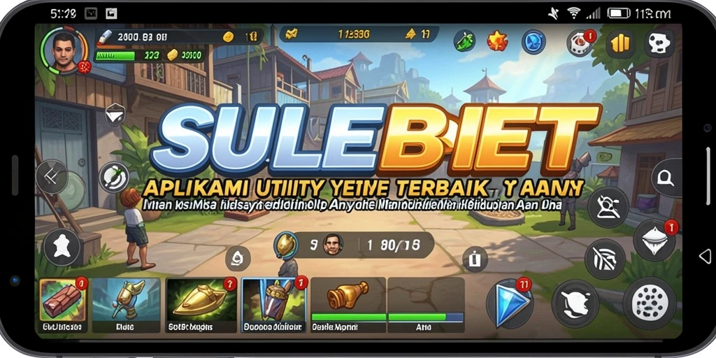 Screenshot menunjukkan tampilan antarmuka SULEBET yang ramah pengguna.