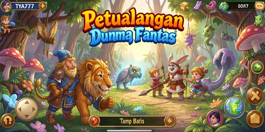 Gameplay menakjubkan dalam dunia fantasi TYA777.
