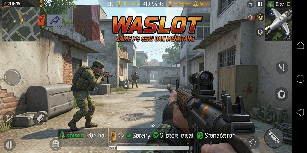 Tampilan gameplay seru dan memukau dari WASLOT.