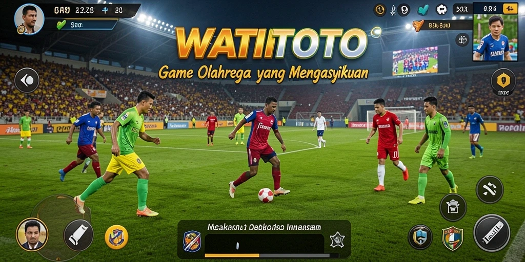 Tampilan gameplay yang menarik dan mendebarkan dalam WATITOTO.